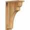 Ekena Millwork Yorktown Rough Sawn Corbel w/Backplate, Western Red Cedar, 6"W x 14"D x 22"H COR06X14X22YOR01RWR - alternate 1
